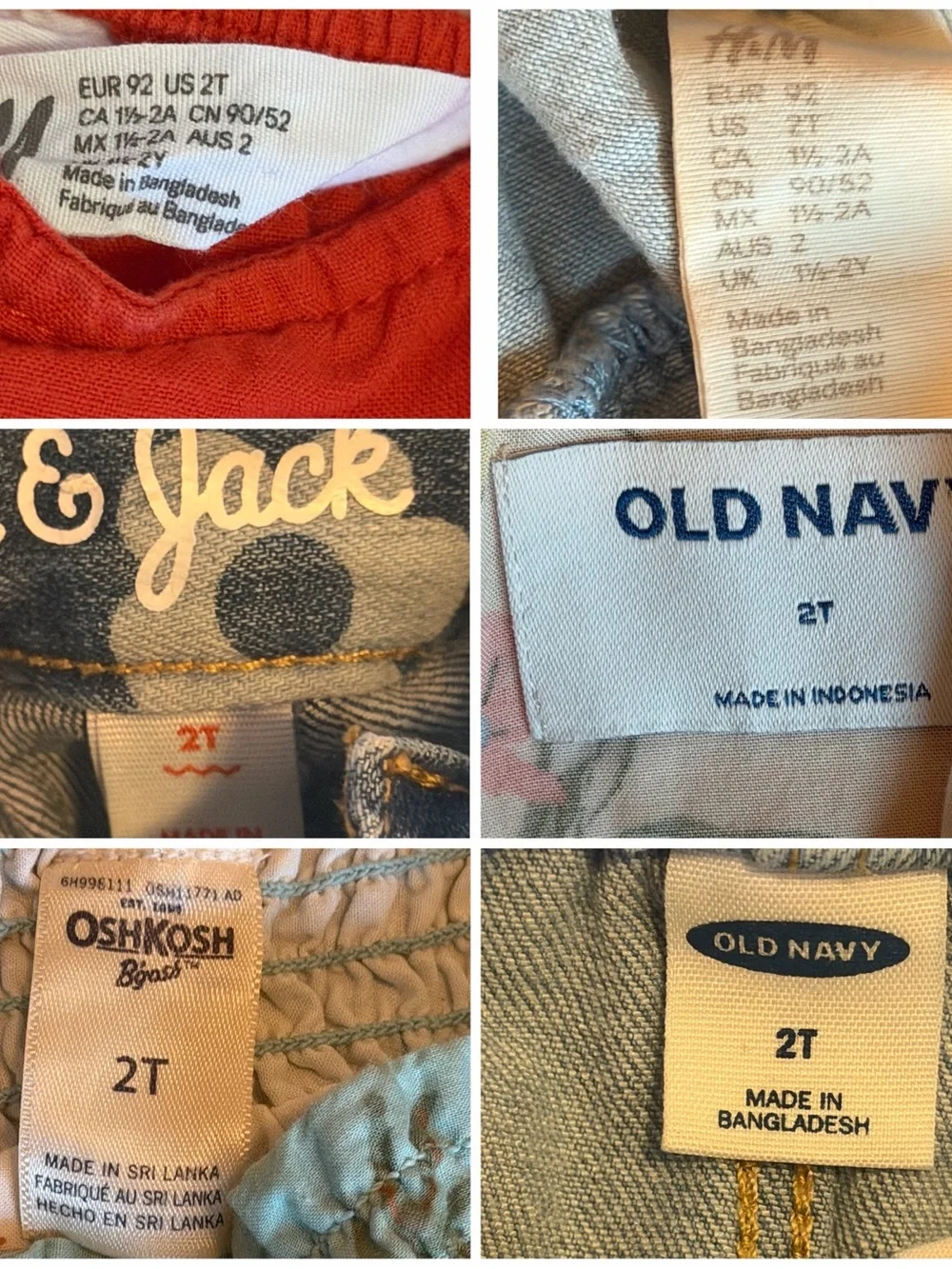 Toddler Girls Clothes Lot Size 2T Dresses Outfits Old Navy H&M Cat & Jack 11pc